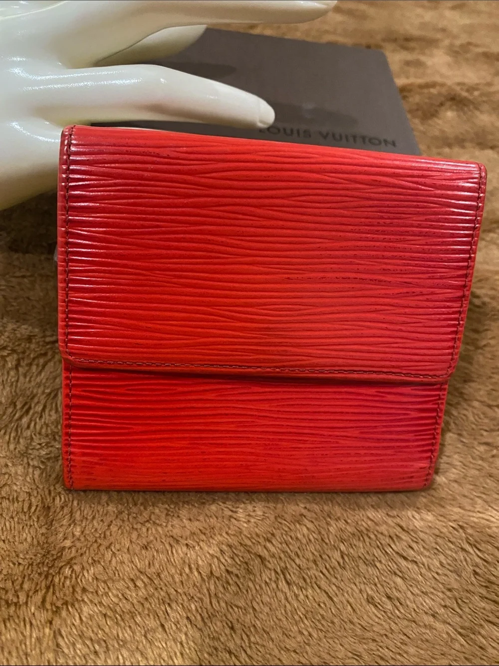 Louis Vuitton triple compact wallet